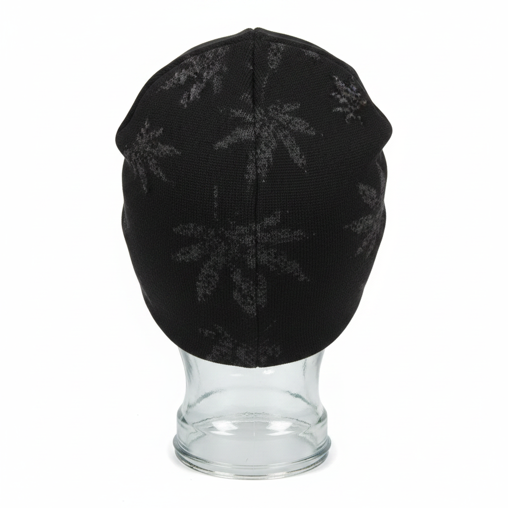 Plant Based Knit Beanie - Ghost Mannequin Back