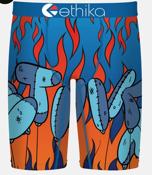 Men's Down In Flames Boxer Brief