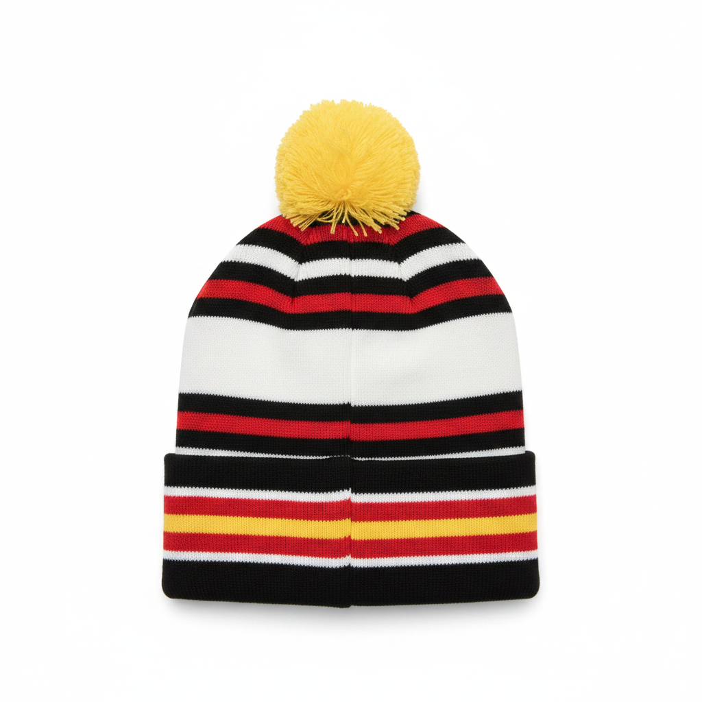 Ethika Beanie - Back White BG