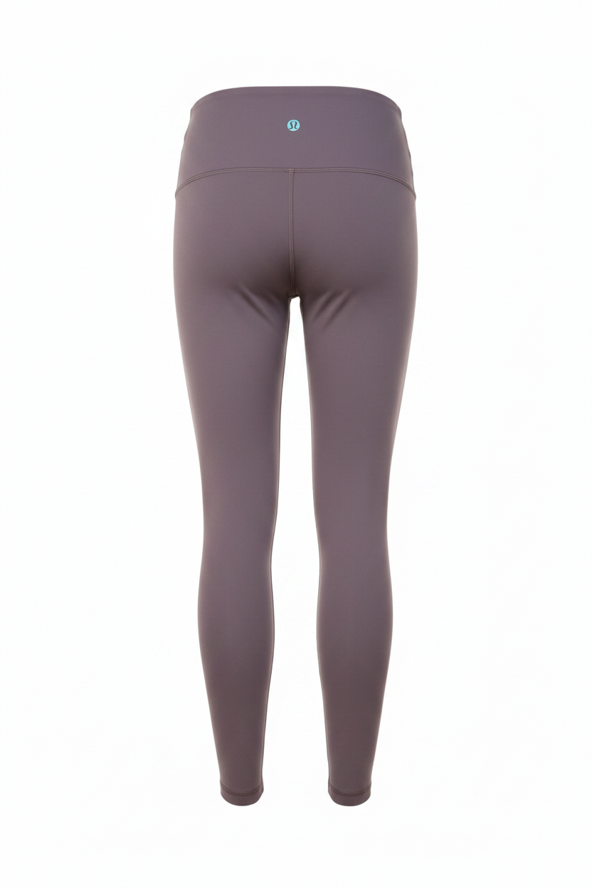 Lululemon Brown High-Rise Align Leggings - Ghost Mannequin Back View