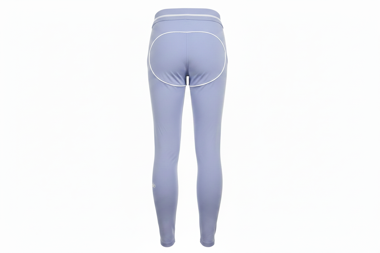Alo Yoga Periwinkle Leggings Back
