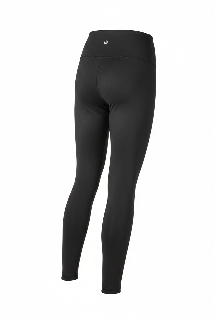 Lululemon Black High-Rise Align Leggings Back - Ghost Mannequin