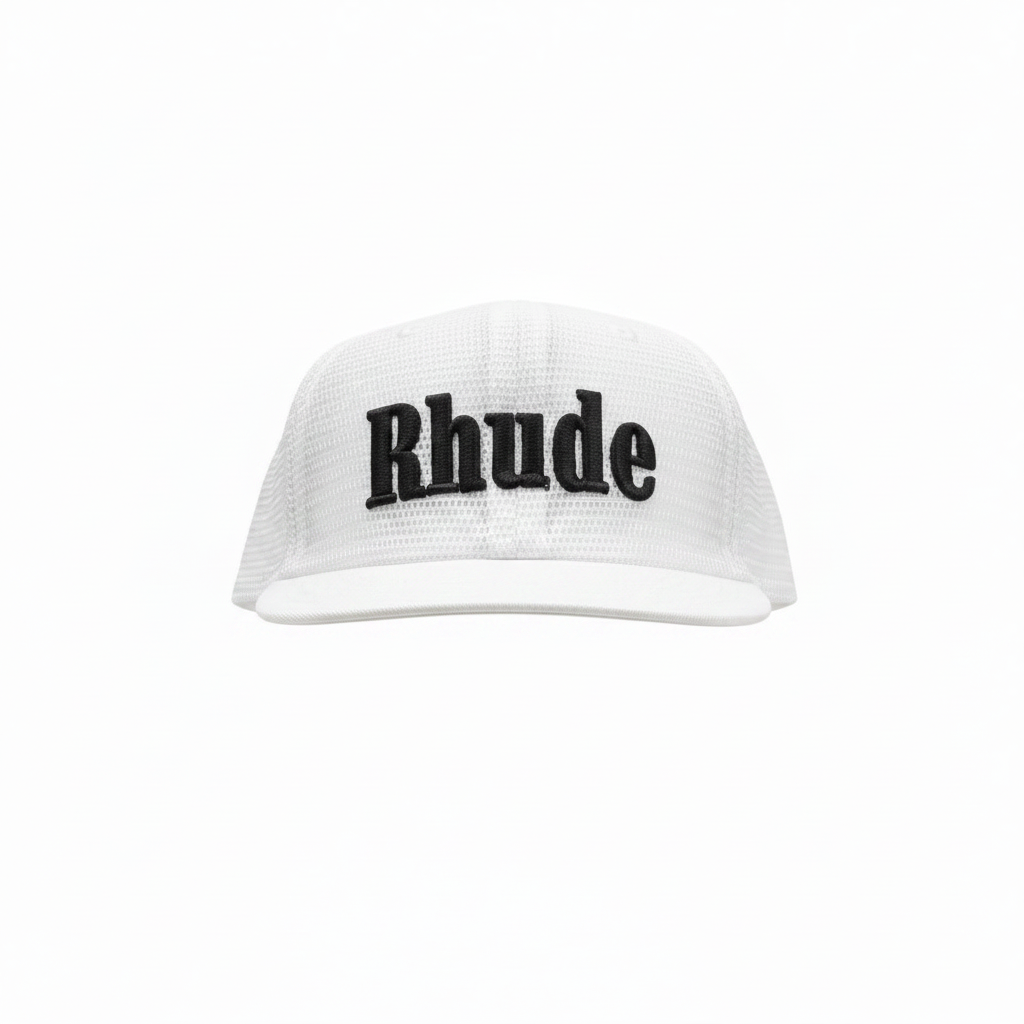 Rhude Trucker Hat – White