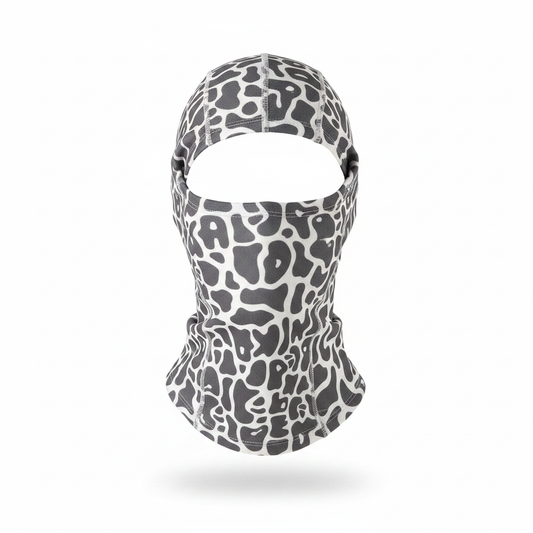 Ethika Shiesty Gray Animal Print - Ghost Mannequin Front Head
