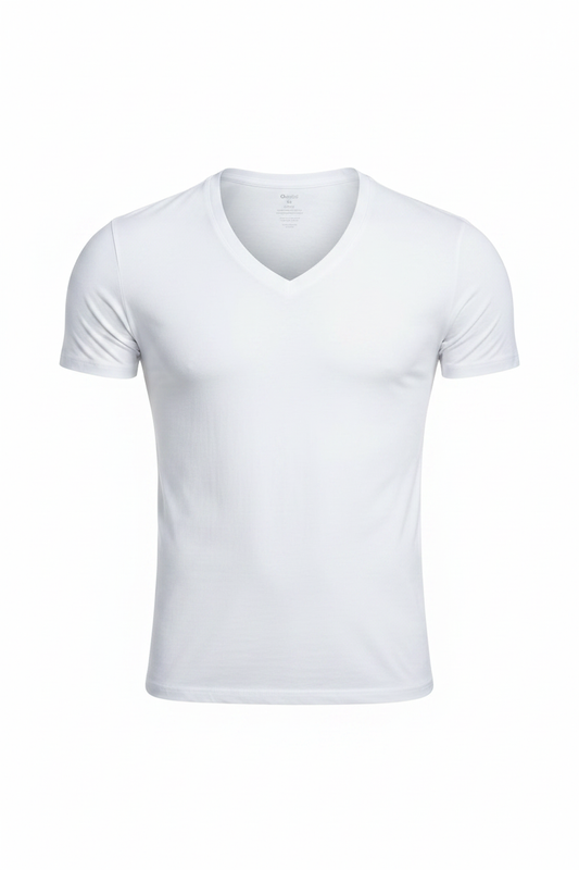 Men's Slim Fit V-Neck Tee - Masculine Ghost Mannequin