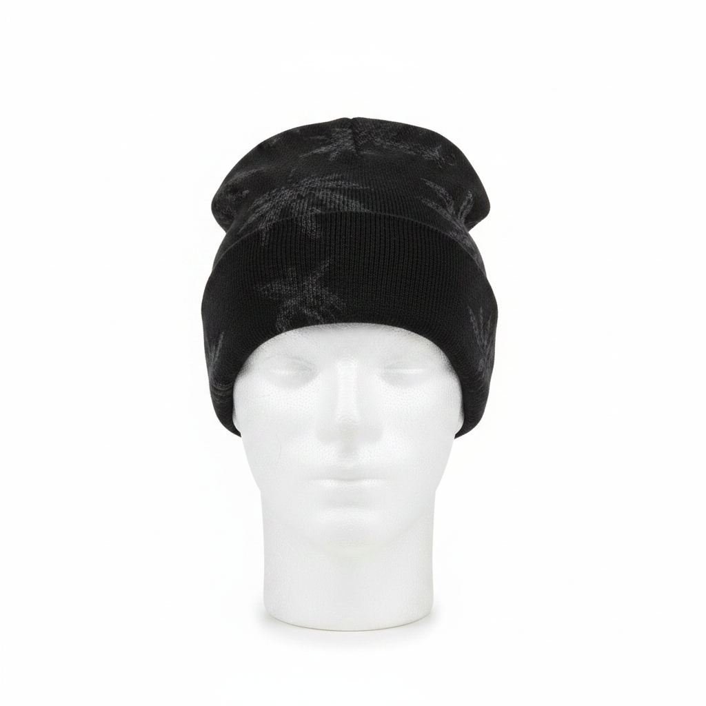 Plant Based Knit Beanie - Ghost Mannequin Front