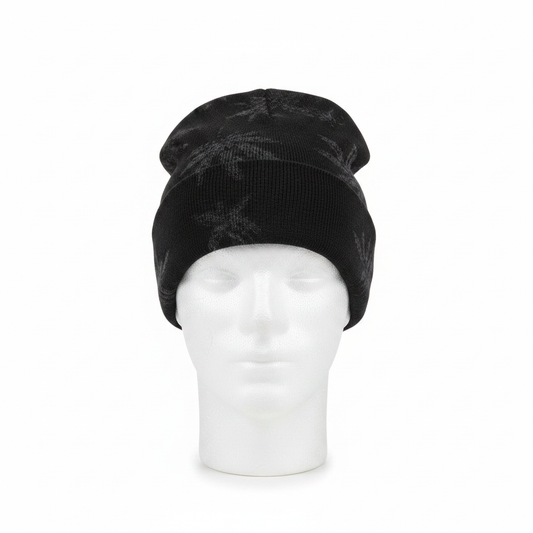 Plant Based Knit Beanie - Ghost Mannequin Front